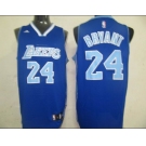 nba jersey los angeless lakers #24 kobe bryant blue (fans edition)