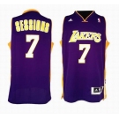 nba los angeles Lakers #7 sessions purple[sessions][2011 swingman revolution 30]