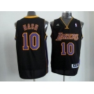nba los angeles lakers #10 nash black-purple[revolution 30 swingman]