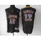 nba los angeles lakers #12 dwight howard black[howard]