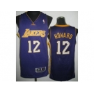 nba los angeles lakers #12 howard purple[revolution 30]