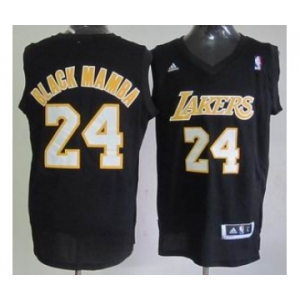 nba los angeles lakers #24 blackmamba black[revolution 30 swingman][blackmamba]
