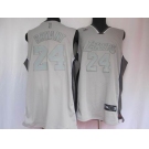 nba los angeles lakers #24 kobe bryant grey(grey number)