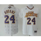 nba los angeles lakers #24 kobe bryant white[2014 new]