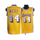 nba los angeles lakers #44 west m&n yellow