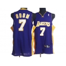 nba los angeles lakers #7 odom blue