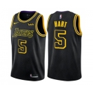 Women's Nike Los Angeles Lakers #5 Josh Hart Swingman Black NBA Jersey - City Edition