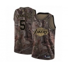 Women's Nike Los Angeles Lakers #5 Tyson Chandler Swingman Camo Realtree Collection NBA Jersey