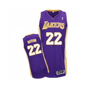Youth Adidas Los Angeles Lakers #22 Elgin Baylor Authentic Purple Road NBA Jersey