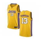 Youth Nike Los Angeles Lakers #13 Wilt Chamberlain Swingman Gold Home NBA Jersey - Icon Edition