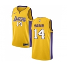 Youth Nike Los Angeles Lakers #14 Brandon Ingram Swingman Gold Home NBA Jersey - Icon Edition