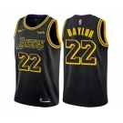Youth Nike Los Angeles Lakers #22 Elgin Baylor Swingman Black NBA Jersey - City Edition