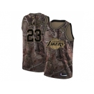 Youth Nike Los Angeles Lakers #23 LeBron James Camo NBA Swingman Realtree Collection Jersey