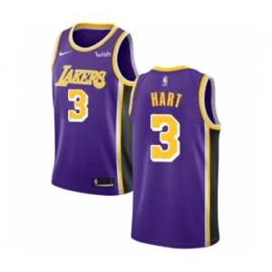 Youth Nike Los Angeles Lakers #3 Josh Hart Swingman Purple NBA Jersey - Statement Edition