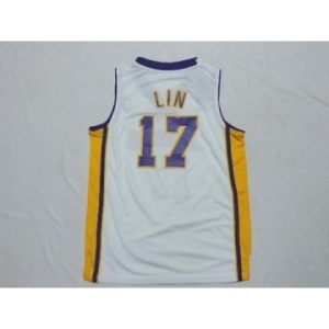 youth nba los angeles lakers #17 lin white[revolution 30 swingman][lin]