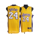 youth nba los angeles lakers #24 kobe bryant yellow