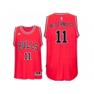 Chicago Bulls #11 Doug McDermott 2016 Road Red New Swingman Jersey