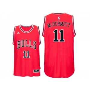 Chicago Bulls #11 Doug McDermott 2016 Road Red New Swingman Jersey