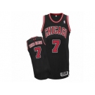 Men's Adidas Chicago Bulls #7 Michael Carter-Williams Authentic Black Alternate NBA Jersey