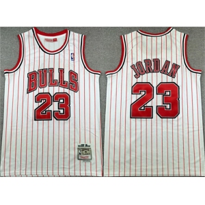 Men's Chicago Bulls #23 Michael Jordan White Stitched Basketball Jersey