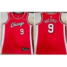 Men's Chicago Bulls #9 Nikola Vucevic Red Stitched Basketball Jersey