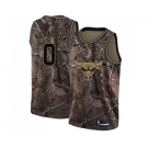 Men's Nike Chicago Bulls #0 Sean Kilpatrick Swingman Camo Realtree Collection NBA Jersey