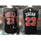 Nike Chicago Bulls #23 Michael Jordan Black NBA Jersey