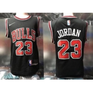 Nike Chicago Bulls #23 Michael Jordan Black NBA Jersey