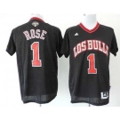 nba chicago bulls #1 rose black[2014 new]