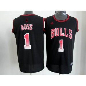 nba chicago bulls #1 rose black[limited edition]