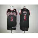 nba chicago bulls #1 rose black[revolution 30]