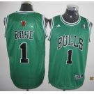 nba chicago bulls #1 rose green[2011 swingman revolution 30]