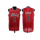 nba chicago bulls #1 rose red (fans edition)