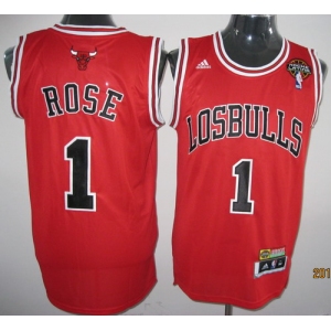 nba chicago bulls #1 rose red[losbulls latine]