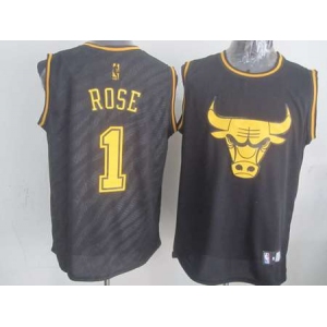 nba chicago bulls #1 rose zebra