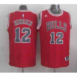 nba chicago bulls #12 kirk hinrich red