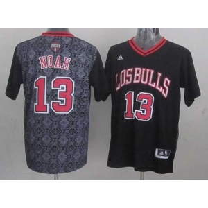 nba chicago bulls #13 noah black-grey[2014 new]
