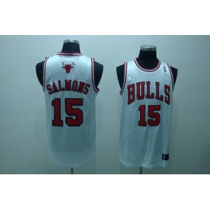 nba chicago bulls #15 salmons white