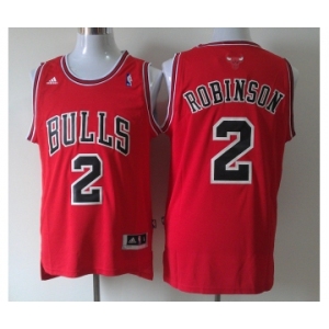 nba chicago bulls #2 robinson red[revolution 30 swingman]