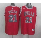 nba chicago bulls #21 butler red