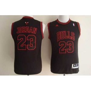 nba chicago bulls #23 jordan black[2014 latin nights]