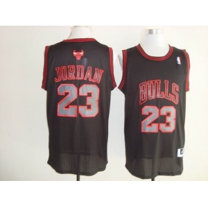 nba chicago bulls #23 jordan black[fashion embroidered]