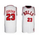 nba chicago bulls #23 jordan white(1984-1985 classics)