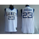 nba chicago bulls #23 jordan white(dark blue number)fans edition