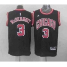 nba chicago bulls #3 mcdermott black