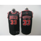 nba chicago bulls #33 pippen black