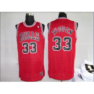 nba chicago bulls #33 pippen red