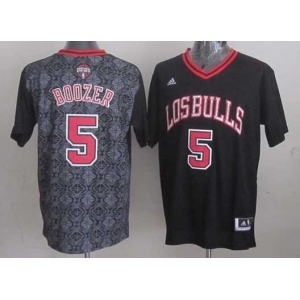 nba chicago bulls #5 boozer black-grey[2014 new]