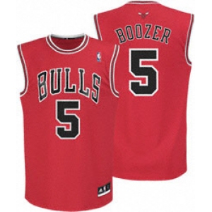 nba chicago bulls #5 boozer red