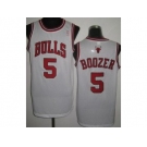 nba chicago bulls #5 boozer white[revolution 30]